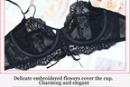 Bandage Transparent Bra Set - Plus Size C/D/E Cup - SHOPPERS' CASTLE