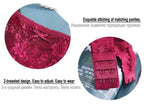 Classic Lace Embroidered Push-Up Bra
