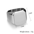 Custom Alphabet Letter Ring - Laser Engraved - SHOPPERS' CASTLE