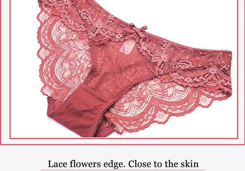 Ultra-Thin Transparent Bra Set - Plus Size D/E Cup