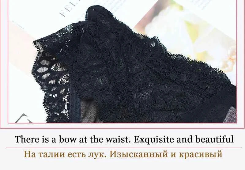 Bandage Transparent Bra Set - Plus Size C/D/E Cup