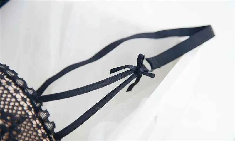 French Luxury Half-Cup Ultra-Thin Bra Set