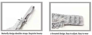 Cotton Luxe Embroidered Bra - Maximum Lift & Support