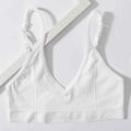 Seamless Ribbed Tube Bra