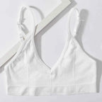 Seamless Ribbed Tube Bra