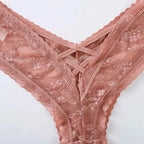 Sheer Lace Mini G-String