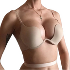 Backless Deep U Plunge Bra - SHOPPERS' CASTLE