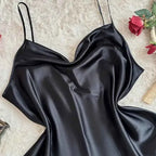 Suspender Pajama Set - Plus Size 5XL - SHOPPERS' CASTLE