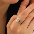 Vintage Custom Initial Monogram Ring