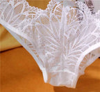 Lace-Up Double Lace Briefs - SHOPPERS' CASTLE