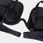 Deep U Plunge Seamless Push-Up Bra