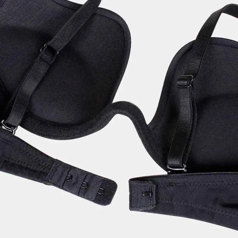 Deep U Plunge Seamless Push-Up Bra