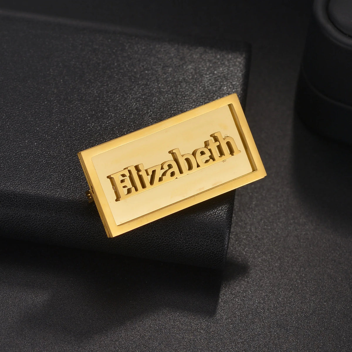 Personalized Name or Logo Brooch - Welding Buckle Pin - SHOPPERS' CASTLE