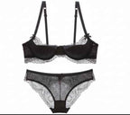 Lace Push-Up Bra - Plus Size D/E Cup