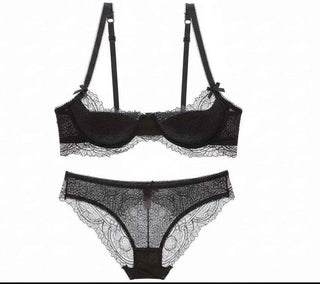 Lace Push-Up Bra - Plus Size D/E Cup