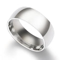 Personalized Sphere Glossy Ring - Stainless Steel - SHOPPERS' CASTLE