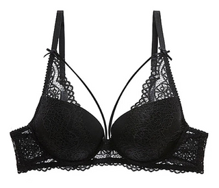 Cotton Luxe Embroidered Bra - Maximum Lift & Support - SHOPPERS' CASTLE