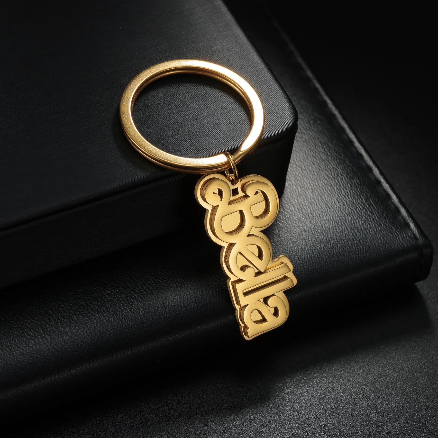 Custom Name Hollow Letter Keychain - SHOPPERS' CASTLE