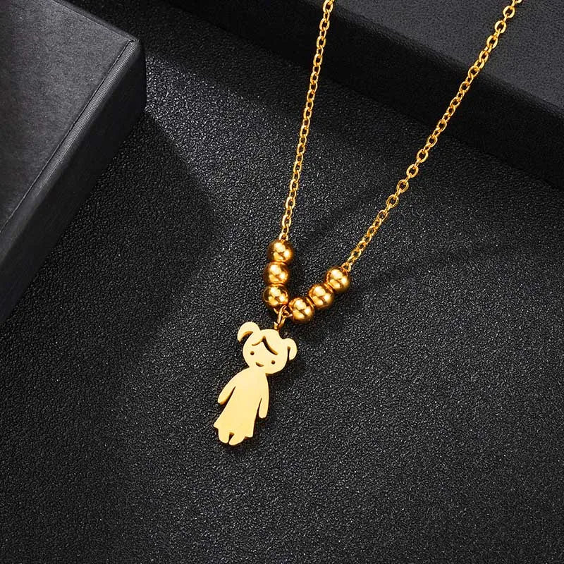 Personalized Children Name Necklace - Family Pendant - SHOPPERS' CASTLE