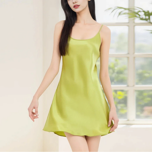 100% Mulberry Silk Nightgown & Robe Set - Luxury Sleepwear