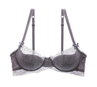 Lace Push-Up Bra - Plus Size D/E Cup - SHOPPERS' CASTLE