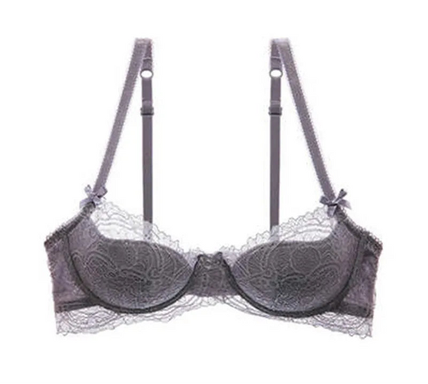 Lace Push-Up Bra - Plus Size D/E Cup - SHOPPERS' CASTLE