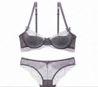 Lace Push-Up Bra - Plus Size D/E Cup