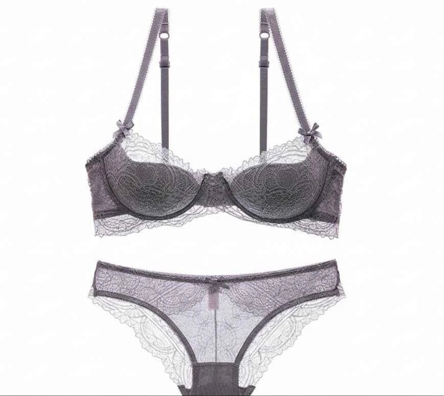 Lace Push-Up Bra - Plus Size D/E Cup