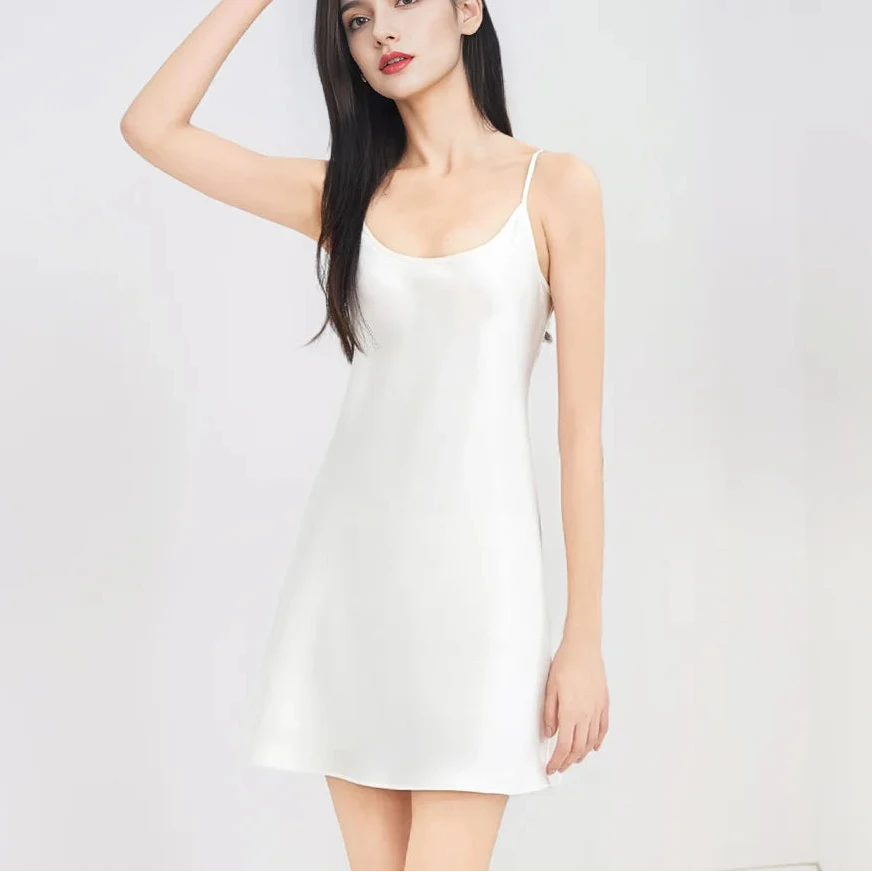 100% Mulberry Silk Nightgown & Robe Set - Luxury Sleepwear