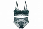 Ultra-Thin Eyelash Lace Bra - Plus Size