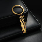 Custom Name Hollow Letter Keychain - SHOPPERS' CASTLE