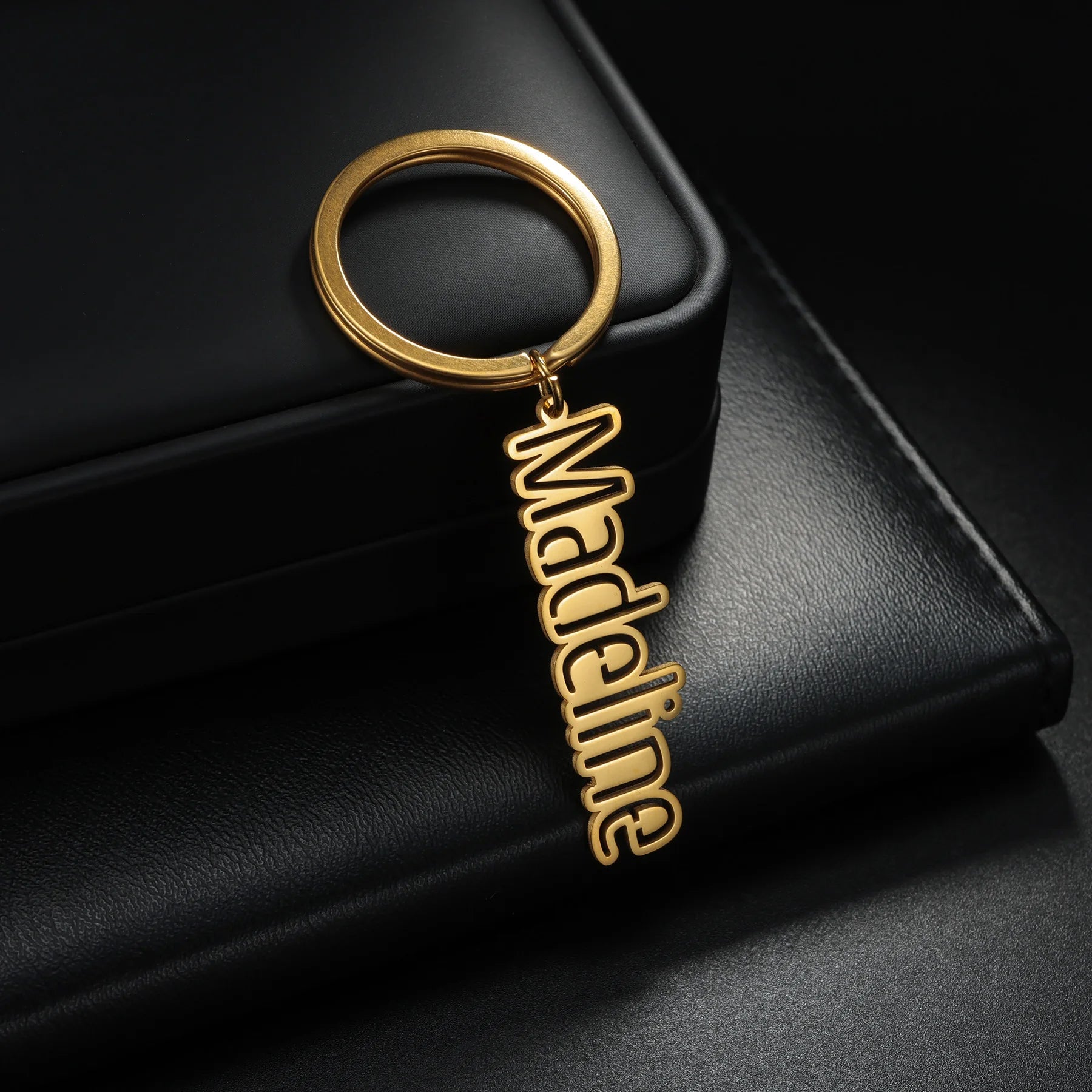 Custom Name Hollow Letter Keychain - SHOPPERS' CASTLE