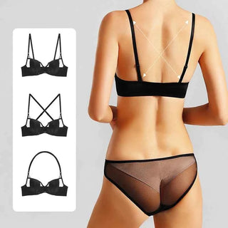 Front Buckle Push-Up Bra Set