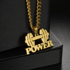 Personalized Name Football Sports Necklace - Baseball Pendant - SHOPPERS' CASTLE