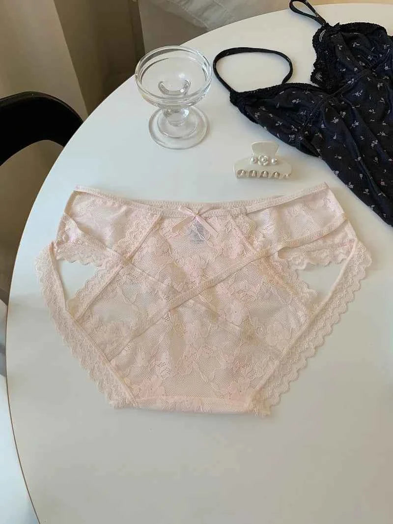 Full Floral Embroidered Briefs