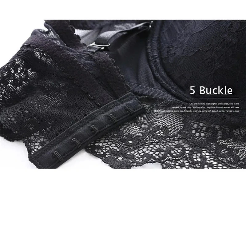 Lace Push-Up Bra - Plus Size C/D Cup