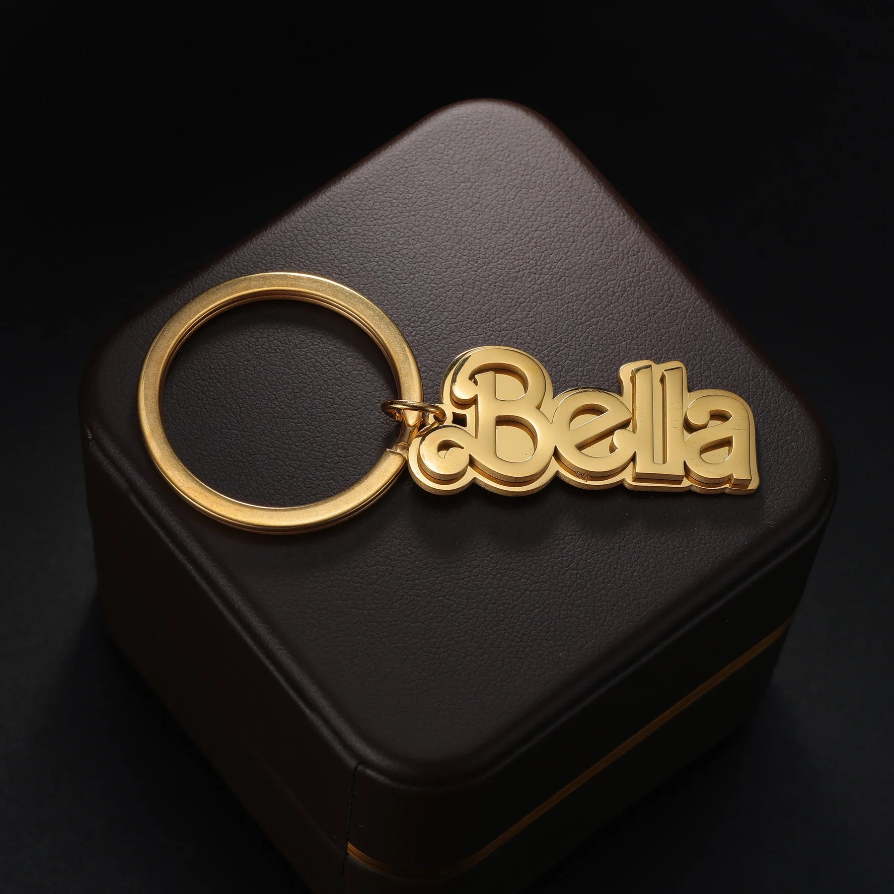 Custom Name Hollow Letter Keychain - SHOPPERS' CASTLE