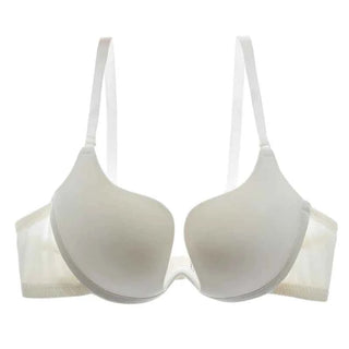 Deep U Plunge Seamless Push-Up Bra