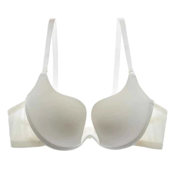 Deep U Plunge Seamless Push-Up Bra