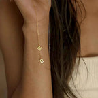 Initial Letter Name Pendant Necklace - Mother's Day Gift