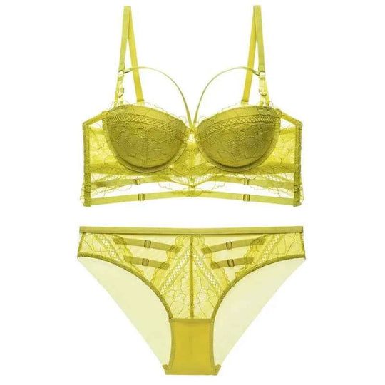 Classic Bandage Push-Up Bra Set