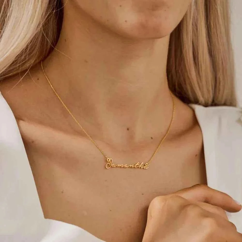 Minimalist Dainty Name Necklace - Delicate Personalized Jewelry