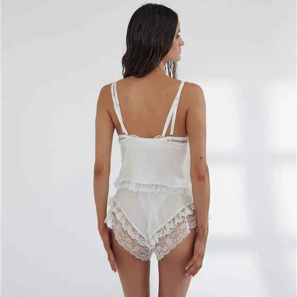 Lace Lingerie Pajama Set - SHOPPERS' CASTLE