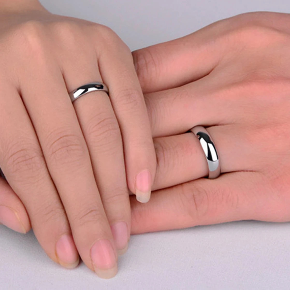 Personalized Sphere Glossy Ring - Stainless Steel - SHOPPERS' CASTLE