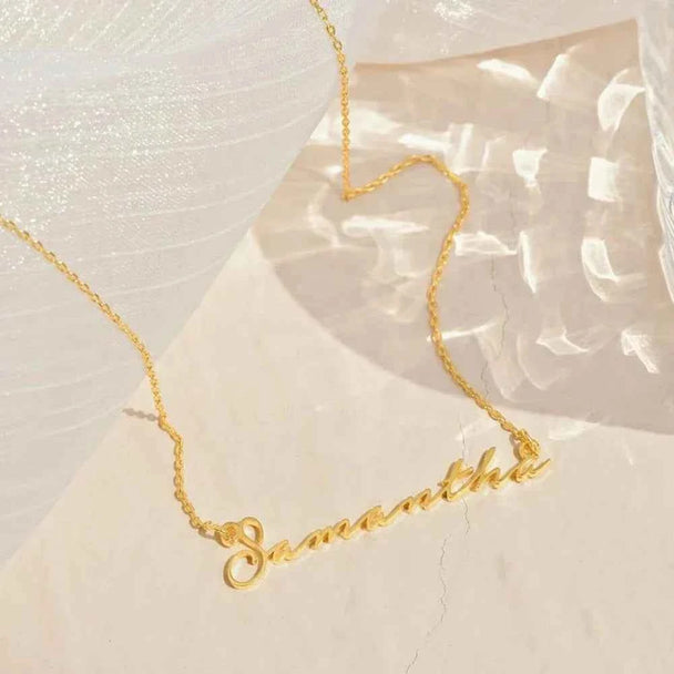 Minimalist Dainty Name Necklace - Delicate Personalized Jewelry