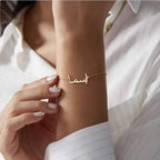 Custom Arabic Name Pendant Bracelet - Islamic Jewelry