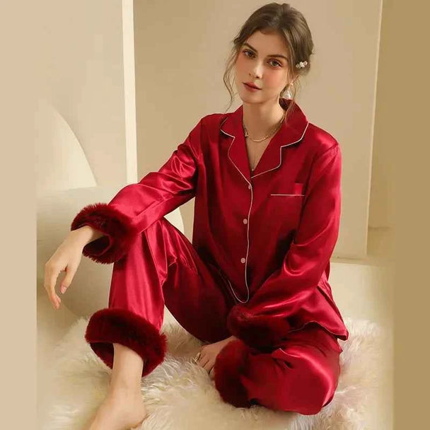 Bridal Wedding Pajama Set - SHOPPERS' CASTLE
