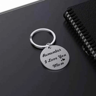 Engrave Name Picture Keychain - Square or Heart Design