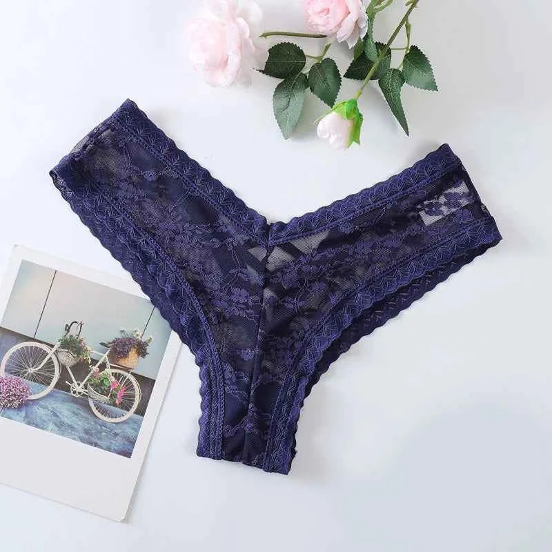 Sheer Lace Mini G-String