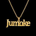 Personalized Name Detachable Pendant Necklace - Cuban Twists Chain - SHOPPERS' CASTLE
